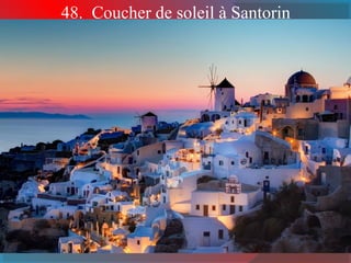 48. Coucher de soleil à Santorin
 