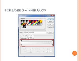 For Layer 3 – Inner Glow