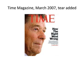 Time Magazine, March 2007, tear added

 