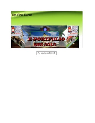 The resultwas obtained
 