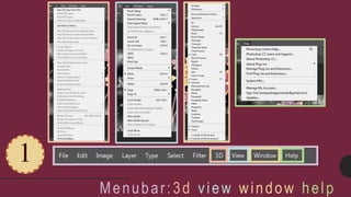 Menubar:3d view window help
1
 