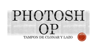 TAMPON DE CLONAR Y LAZO
 
