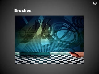 BrushesEl fondoestacreadoA partir de brochas