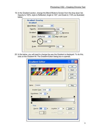 Module Photoshop Photoshop - Module 5 | PDF