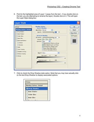 Module Photoshop Photoshop - Module 5 | PDF