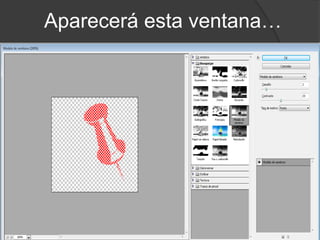 Aparecerá esta ventana…
 