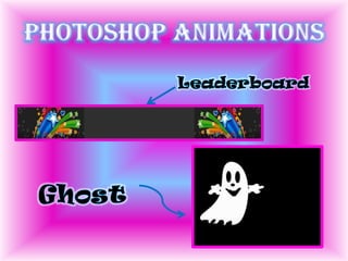 Photoshop Animations Leaderboard Ghost 