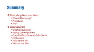 Introducing to Photoshop Basic Tools | PPTX