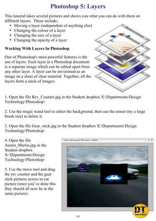 Photoshop Tutorial Booklet | PDF