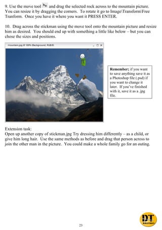 Photoshop Tutorial Booklet | PDF