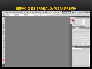 ESPACIO DE TRABAJO: VISTA PREVIA
 