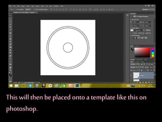 Photoshop Digipak CD Panel