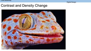 Contrast and Density Change
Chris Mckinney
Digital Design
 