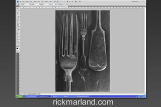 Photoshop fork slide show