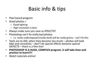 Photoshop intro ppt | PPTX