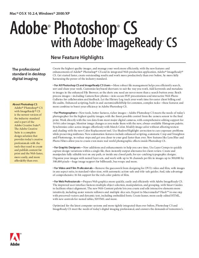 what is adobe photoshop imageready