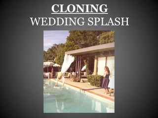CLONING
WEDDING SPLASH
 
