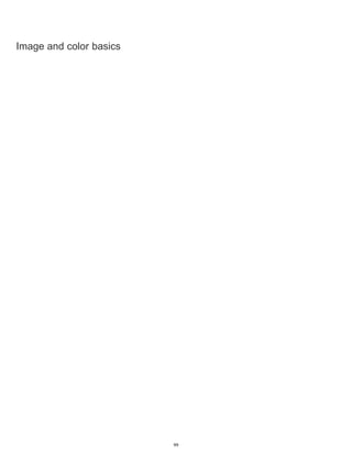 Image and color basics 
99 
 