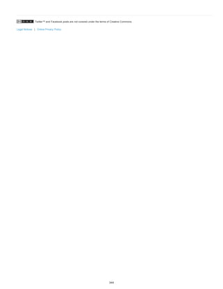 Twitter™ and Facebook posts are not covered under the terms of Creative Commons. 
Legal Notices | Online Privacy Policy 
344 
 