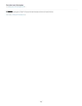 As publicações no Twitter™ e Facebook não estão licenciadas nos termos da Creative Commons.
Aviso Legal | Política de Privacidade On-line
Para obter mais informações
Ajustar a cor e o tom da imagem no CS6
393
 