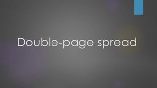 Double-page spread
 