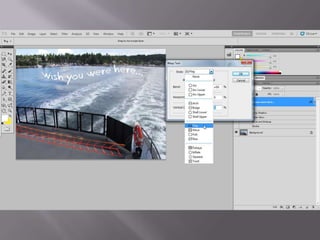 Photoshop text effects