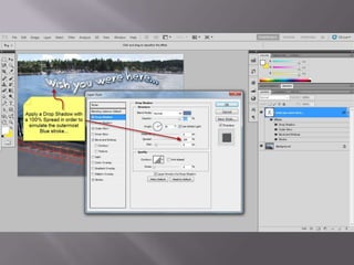 Photoshop text effects