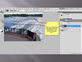 Photoshop text effects