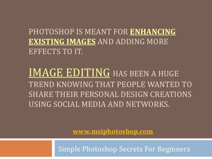 Photoshop Tips - High Definition Graphics Is Better