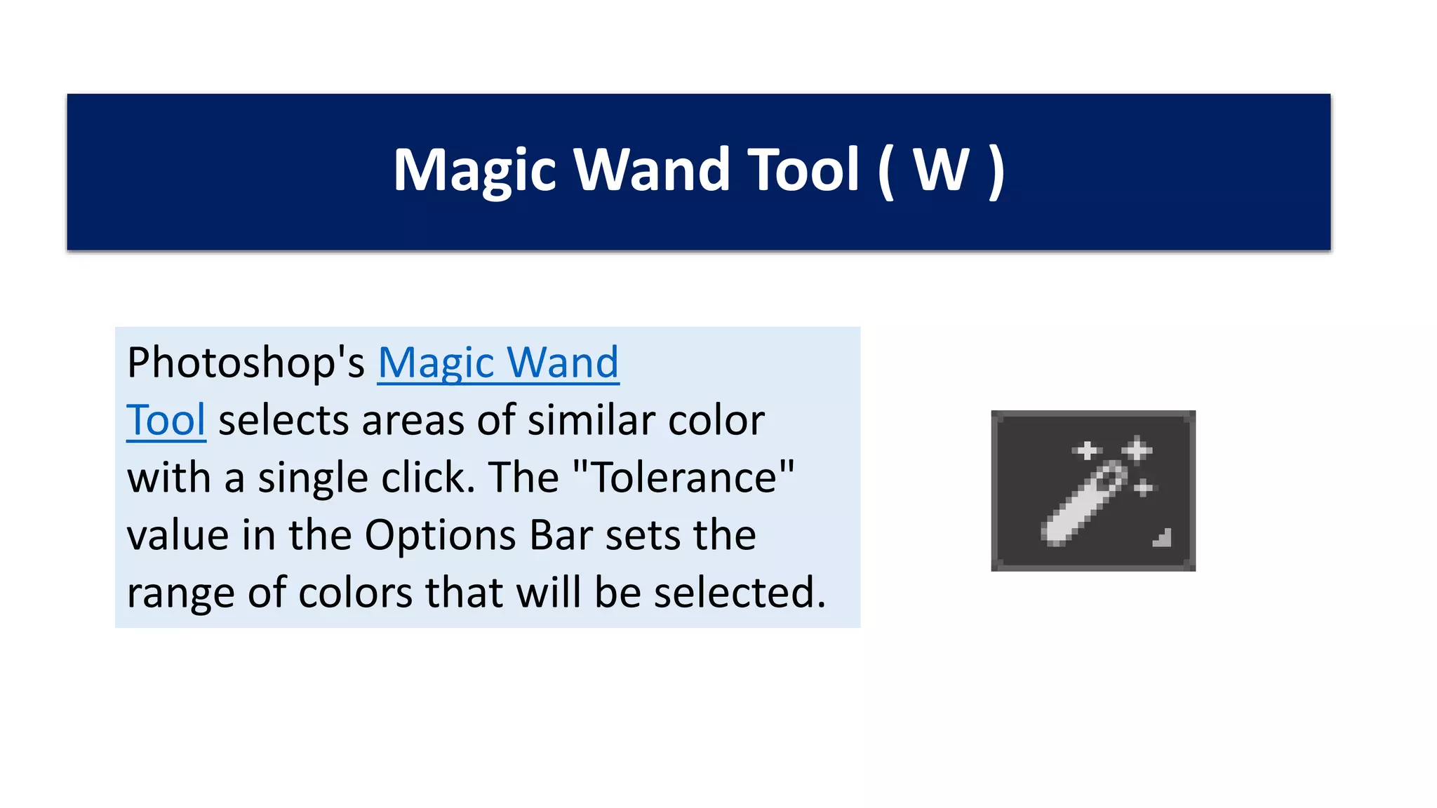Adobe Photoshop Toolbar Introduction | PPTX