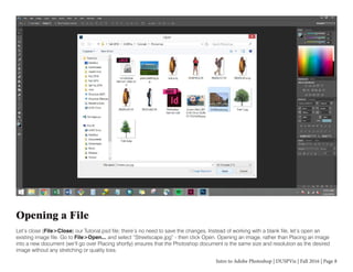 Intro to Adobe Photoshop | PDF