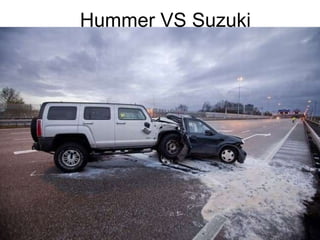 Hummer VS Suzuki 