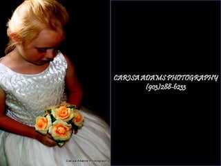 CARISA ADAMS PHOTOGRAPHY
(903)288-6233
 