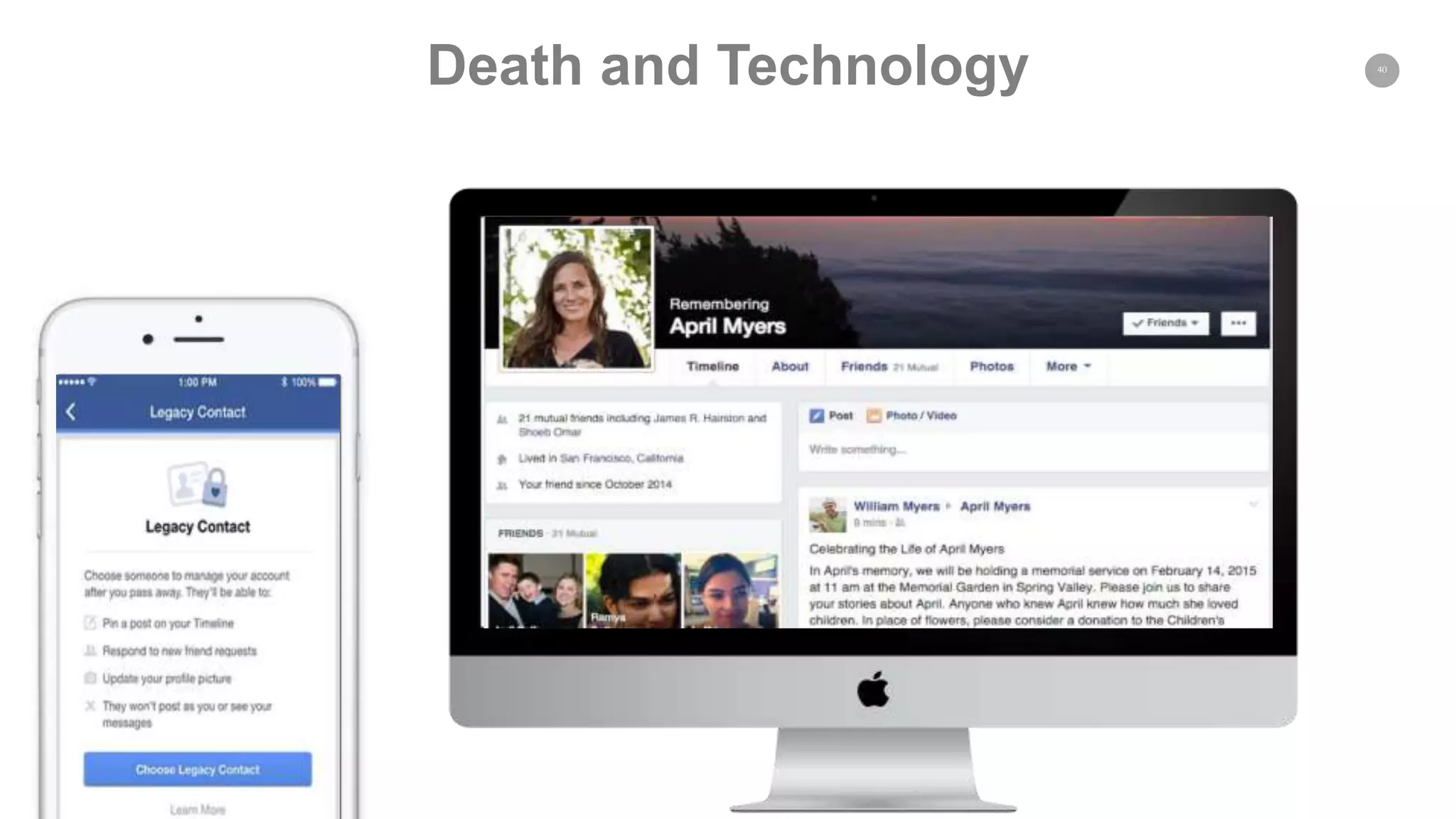 40
Death and Technology
 