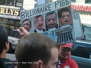 Zucotti Park ~ New York City
 