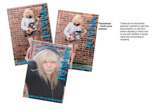  Photos planning production