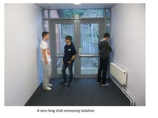 A very long shot conveying isolation
 