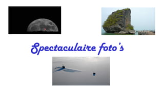 Spectaculaire foto’s
 