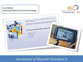 Introduction to Microsoft PhotoStory 3 