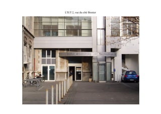L'IUT 2, vue du côté Brenier
