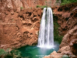 Havasupai Mooni Falls, Grand Canion, Arizona 