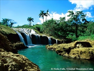 El Nicho Falls, Trinidad Mountains-Cuba 