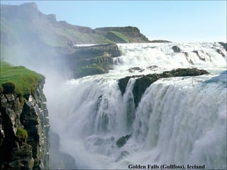 Golden Falls (Gullfoss), Iceland  
