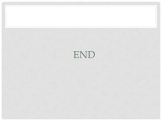 END
 