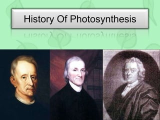 History Of Photosynthesis
 