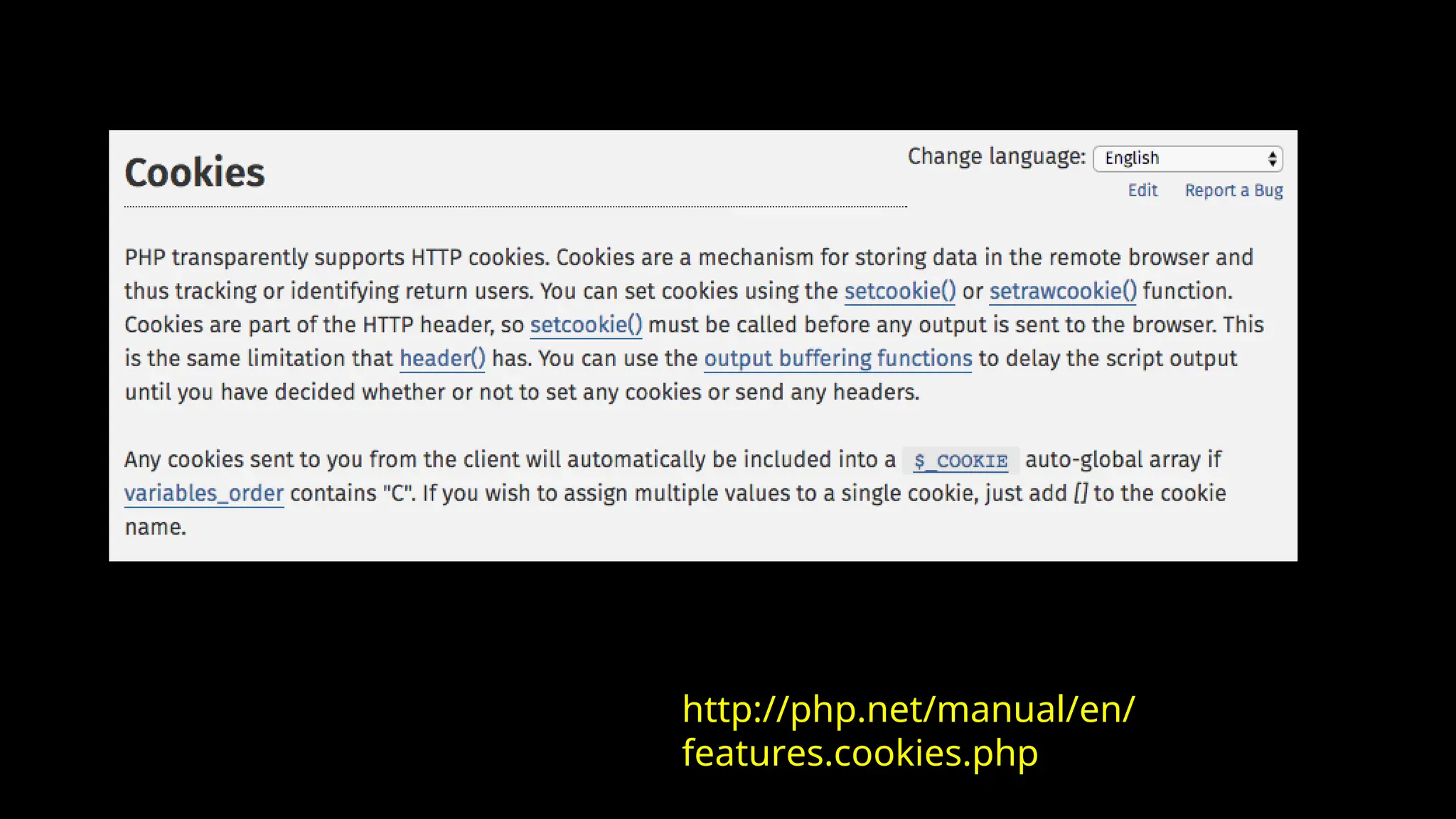 http://php.net/manual/en/
features.cookies.php
 