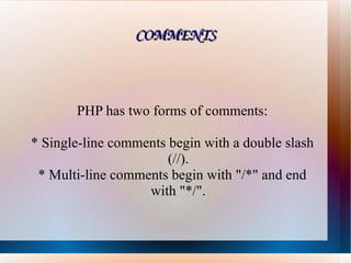 Php | PPT
