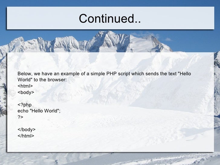 Php