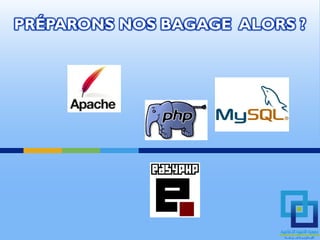 PRÉPARONS NOS BAGAGE ALORS ?
 