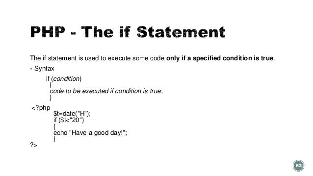 Basic of PHP